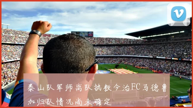 泰山队军师离队执教今治FC马德鲁加归队情况尚未确定